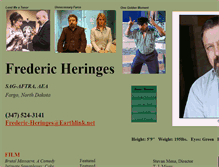 Tablet Screenshot of frederic-heringes.com